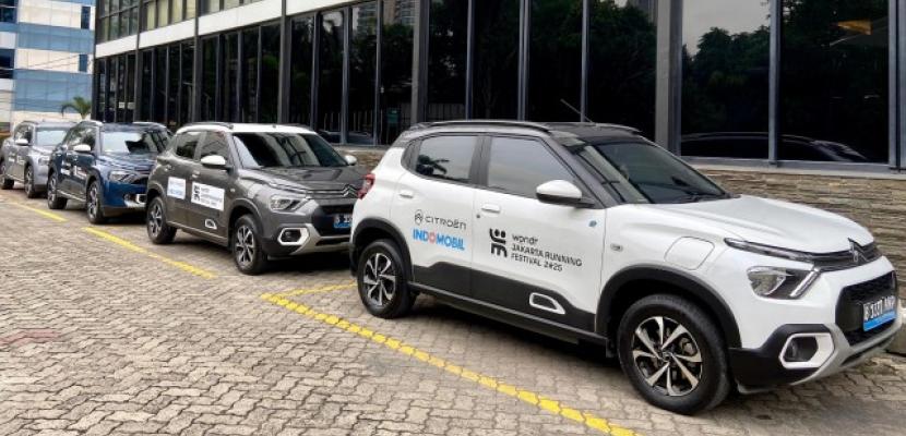 Citroen Dukung Jakarta Running Fest 2025 sebagai Kendaraan Operasional Resmi